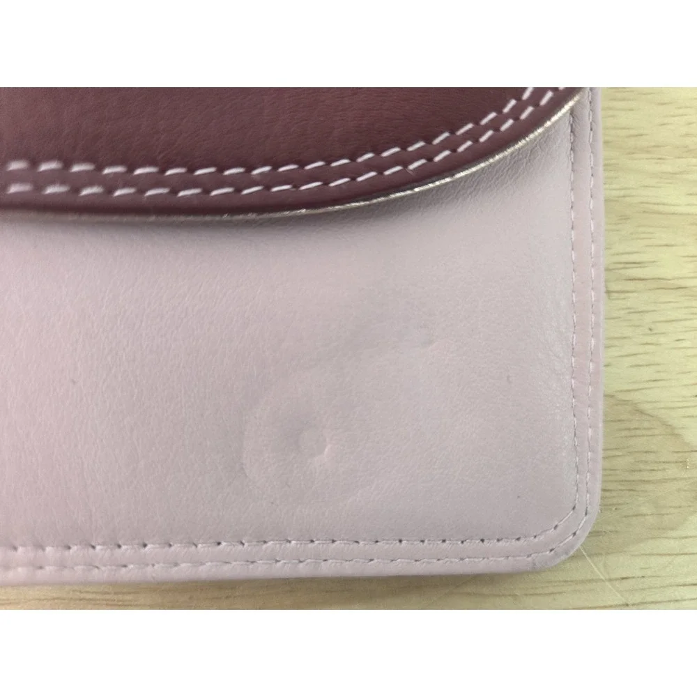 ili New York Leather Clutch‎ Crossbody Bag RFID